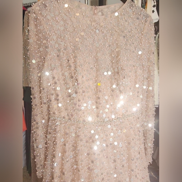 🔴MAC DUGGAL STUNNING FEATHER GOWN Style 11782 - Picture 16 of 16